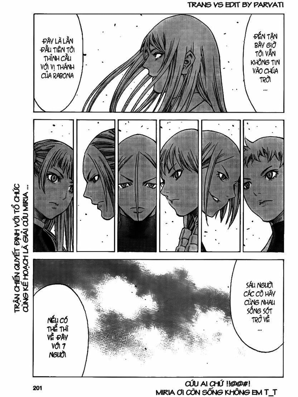 Truyện Tranh Claymore Mắt Bạc trang 4