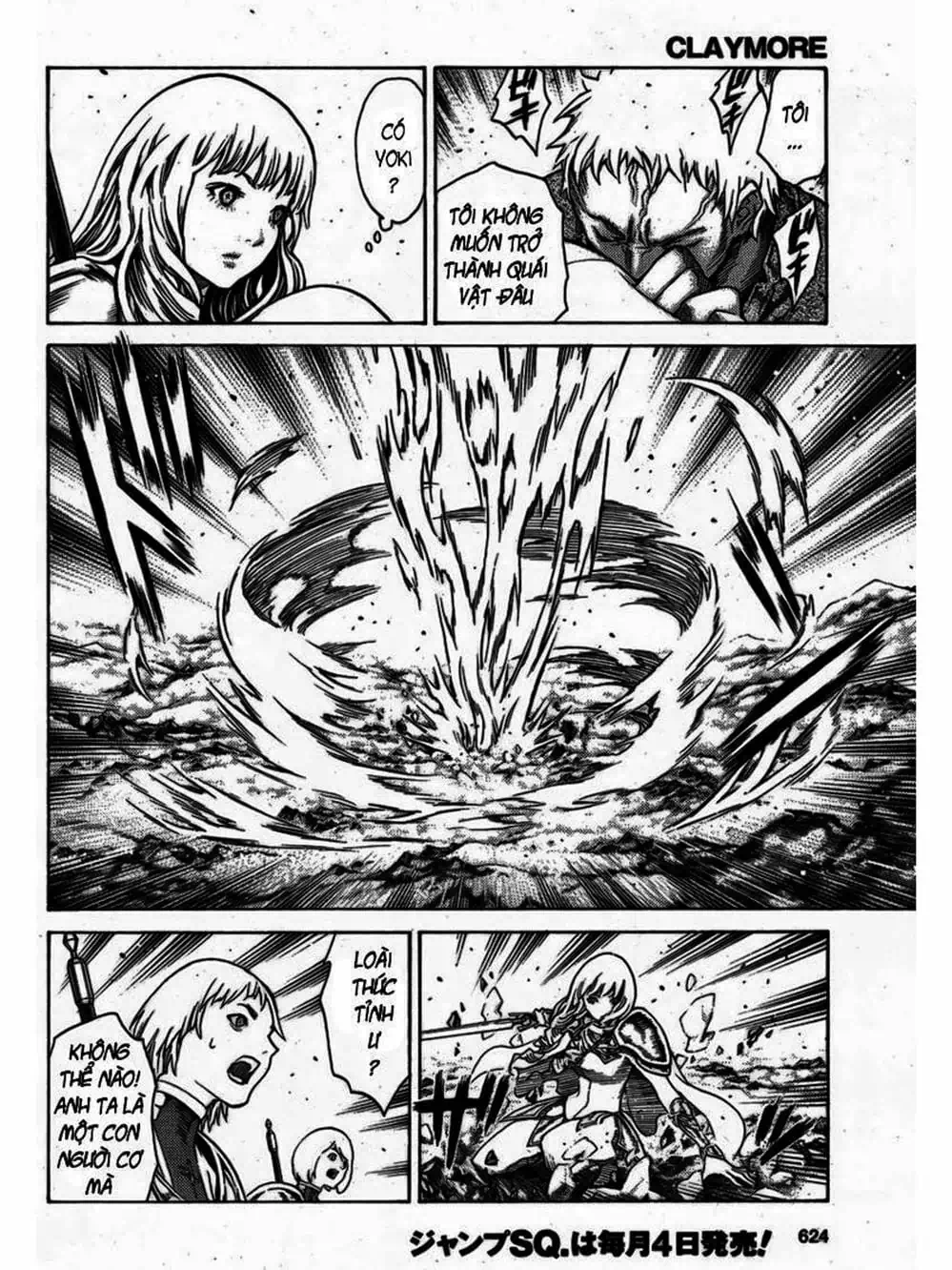 Truyện Tranh Claymore Mắt Bạc trang 4