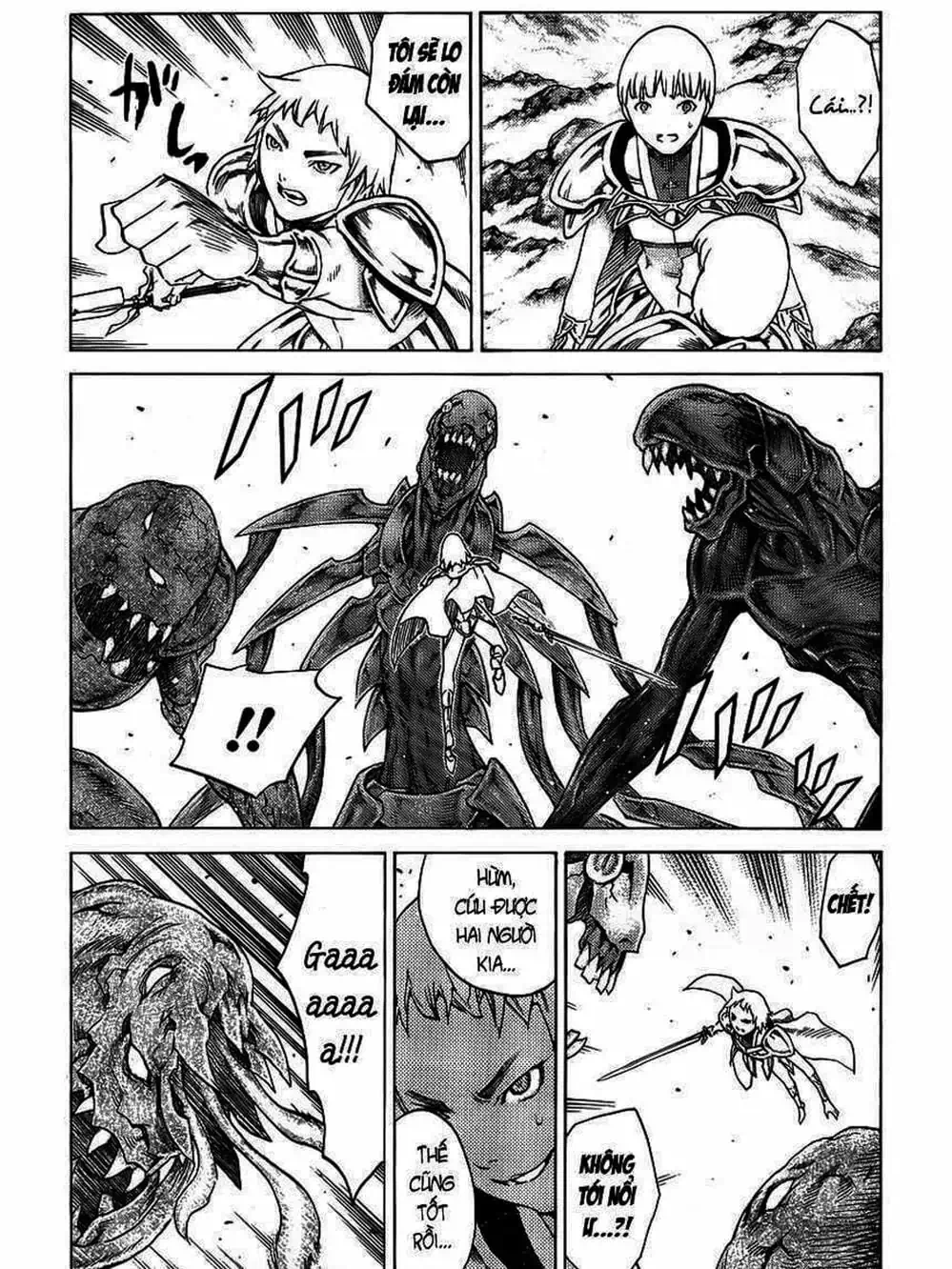 Truyện Tranh Claymore Mắt Bạc trang 4