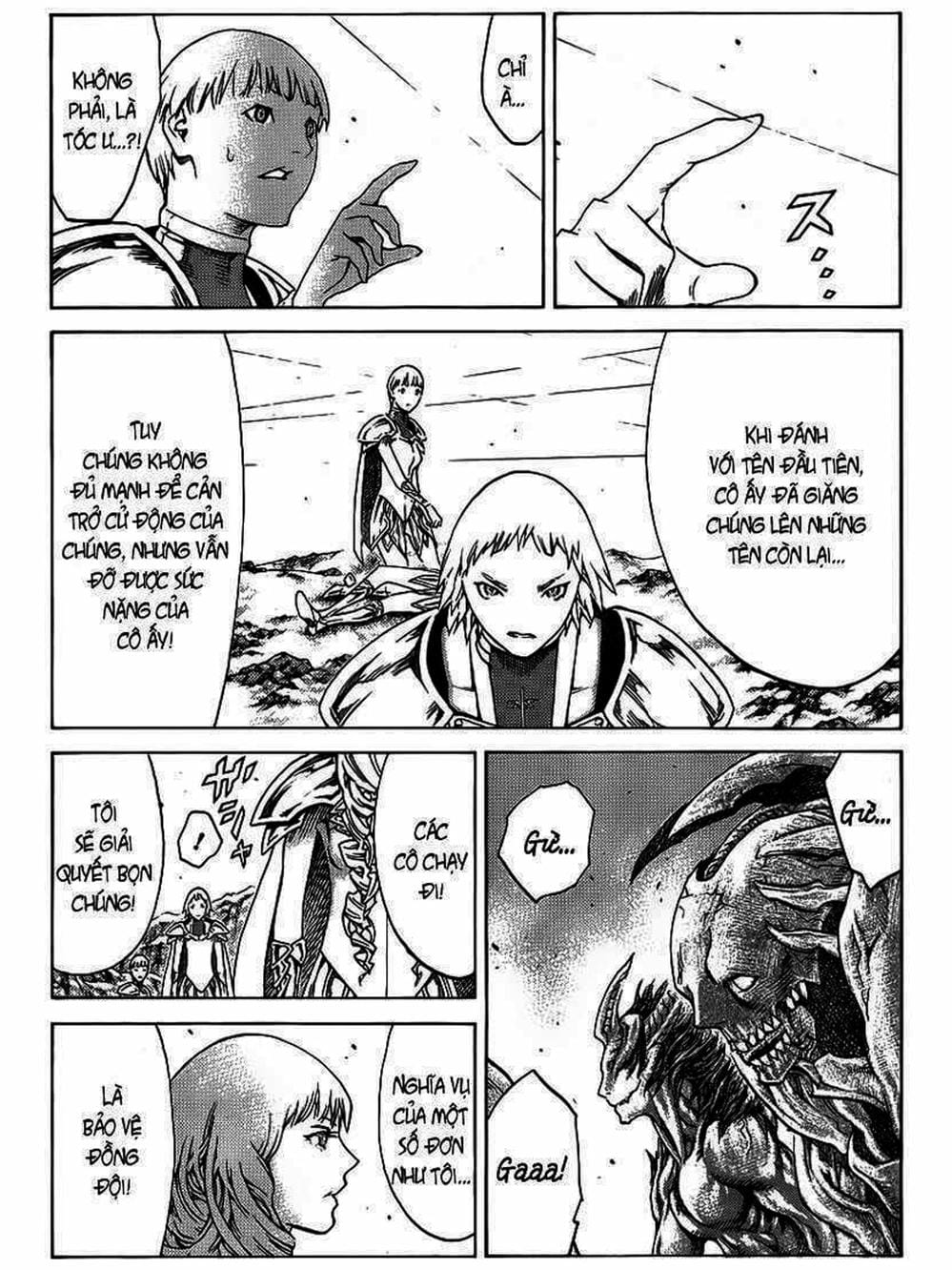 Truyện Tranh Claymore Mắt Bạc trang 4