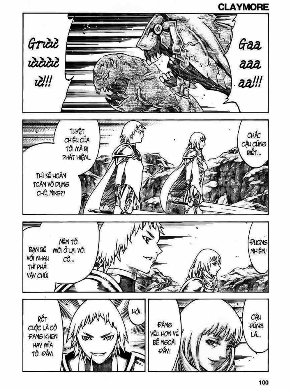 Truyện Tranh Claymore Mắt Bạc trang 4
