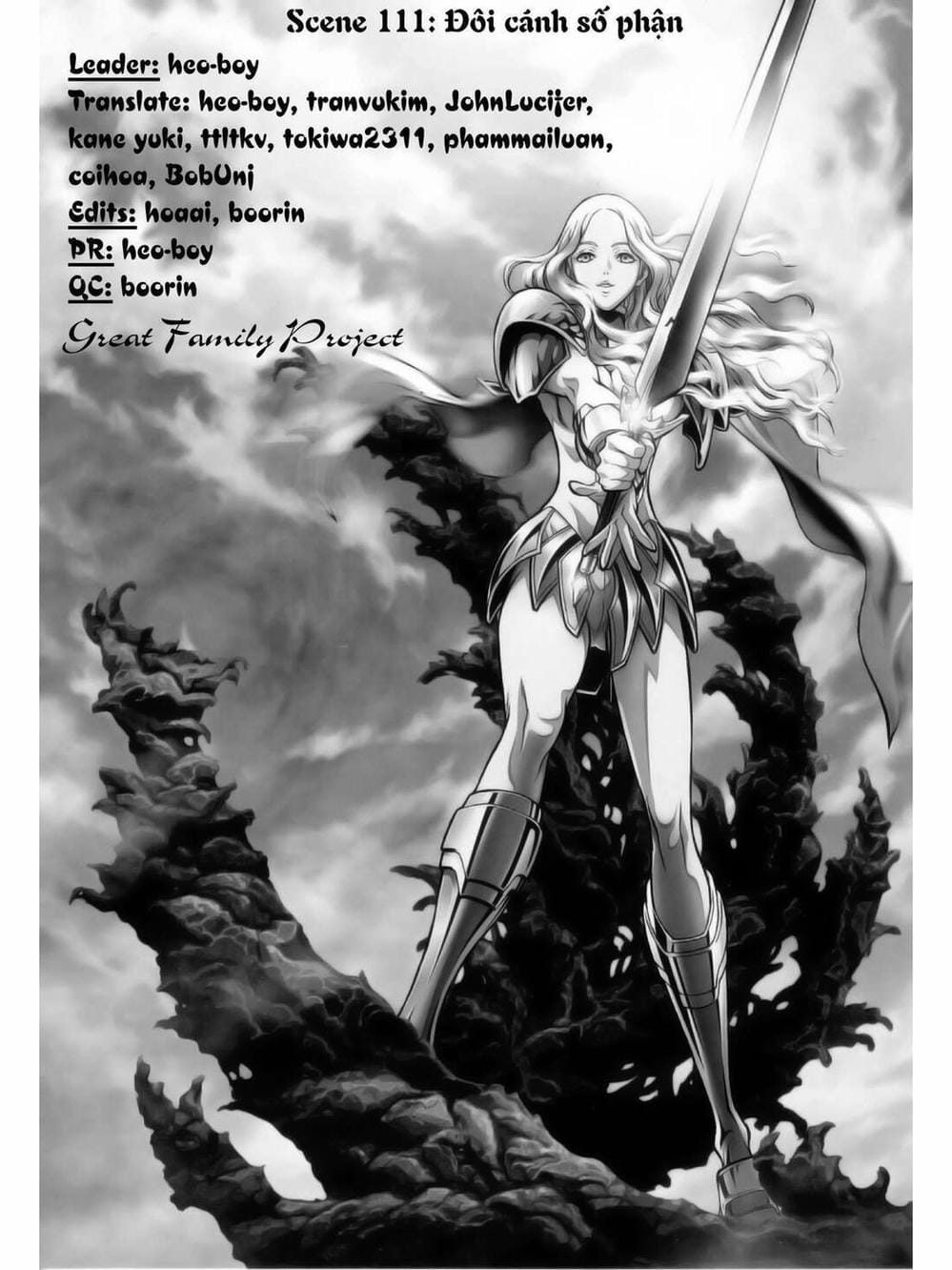 Truyện Tranh Claymore Mắt Bạc trang 4