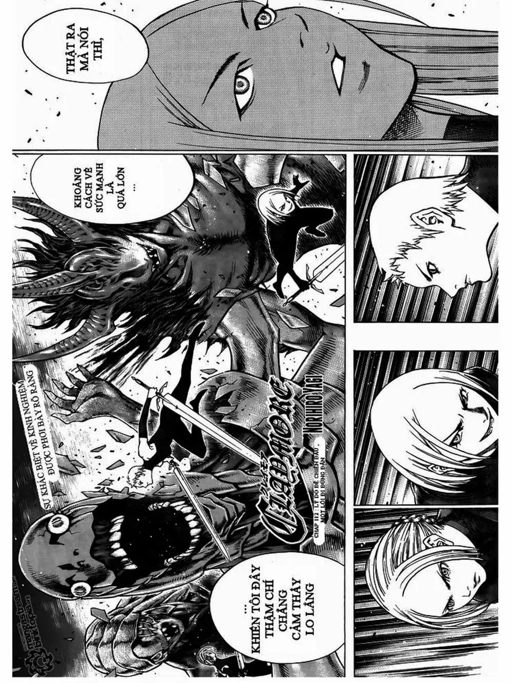 Truyện Tranh Claymore Mắt Bạc trang 4