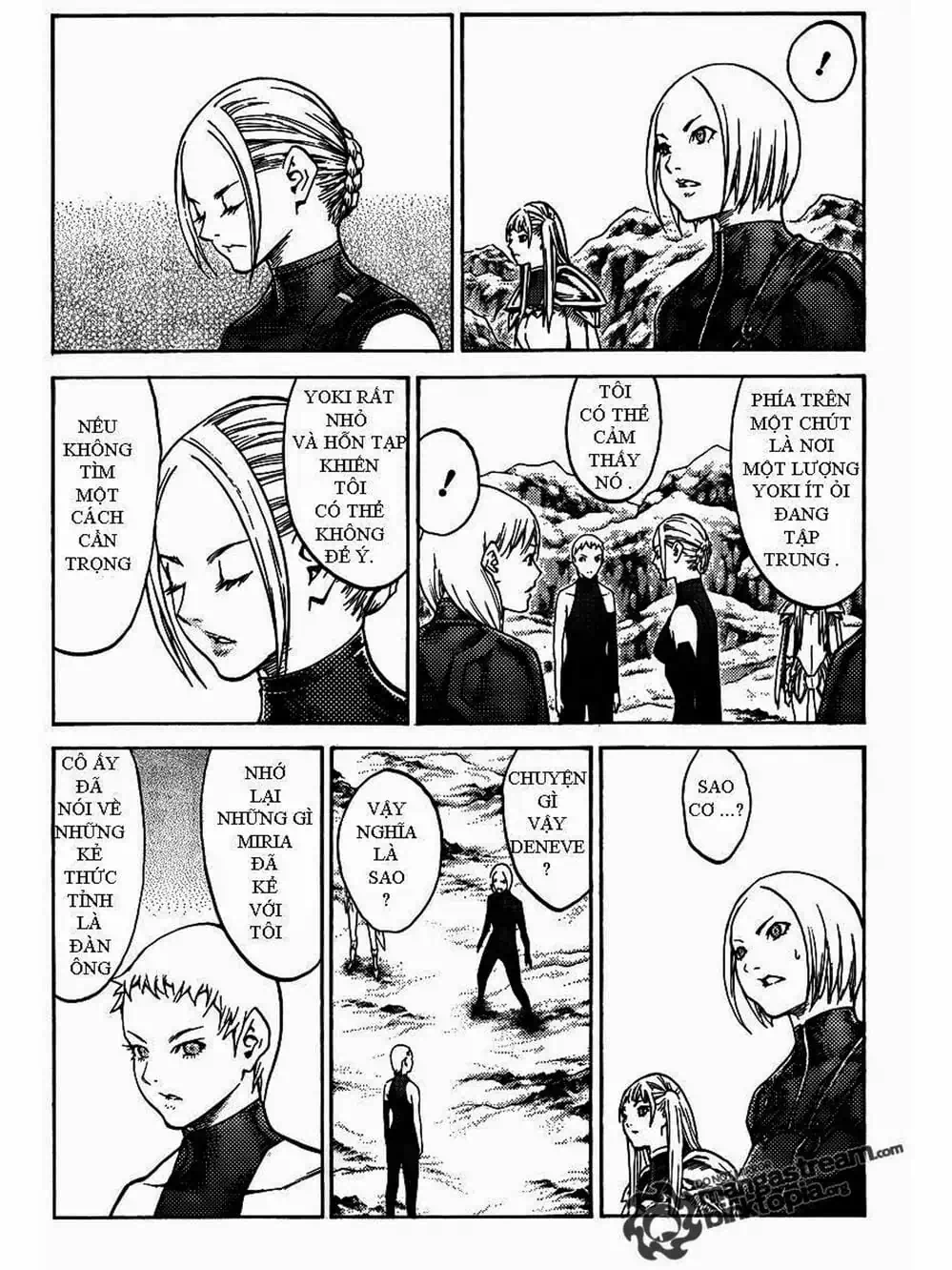 Truyện Tranh Claymore Mắt Bạc trang 4