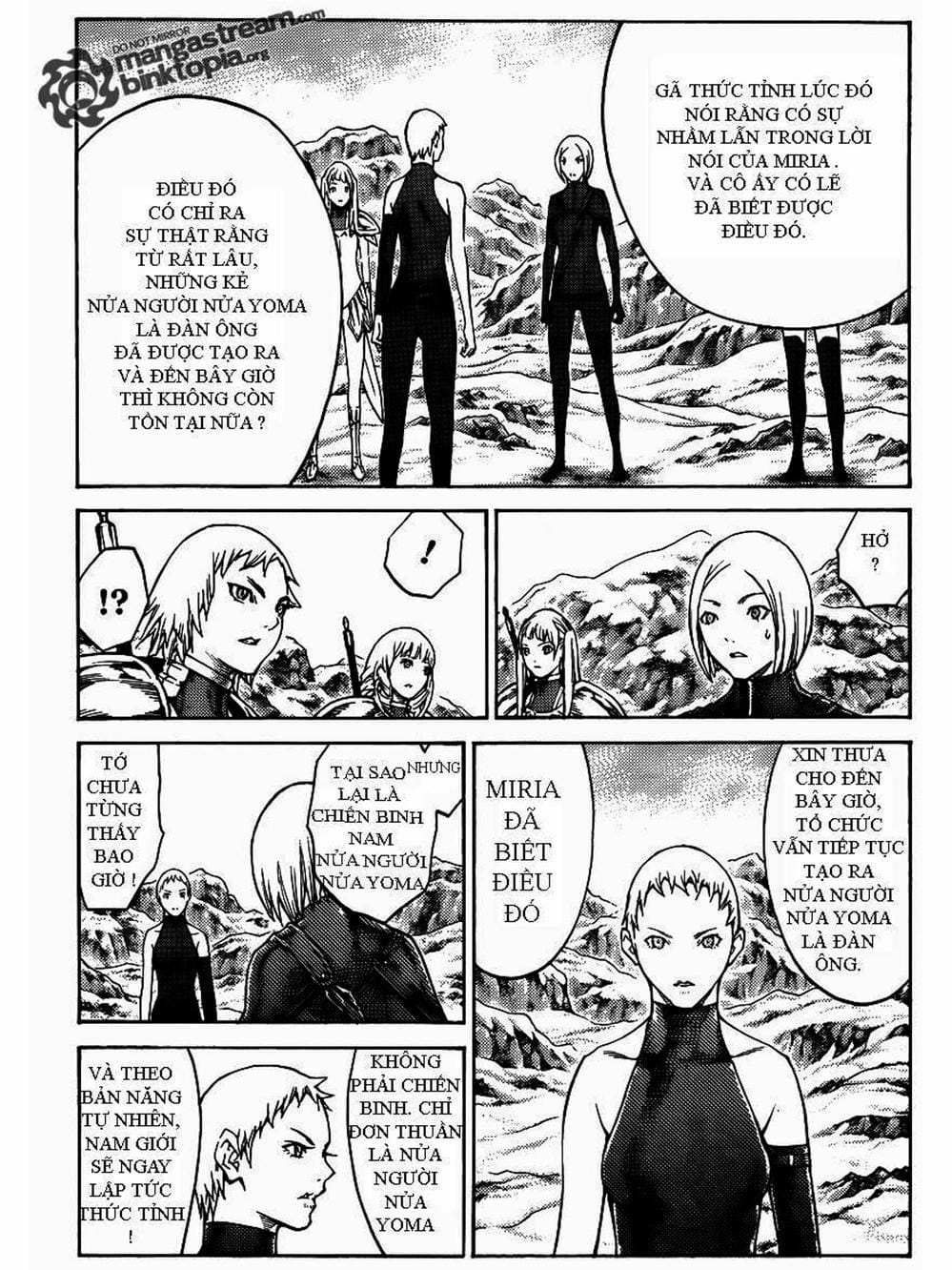 Truyện Tranh Claymore Mắt Bạc trang 4