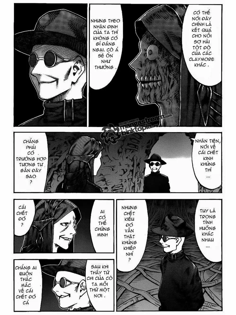 Truyện Tranh Claymore Mắt Bạc trang 4