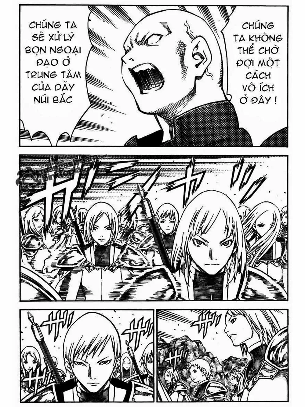 Truyện Tranh Claymore Mắt Bạc trang 4