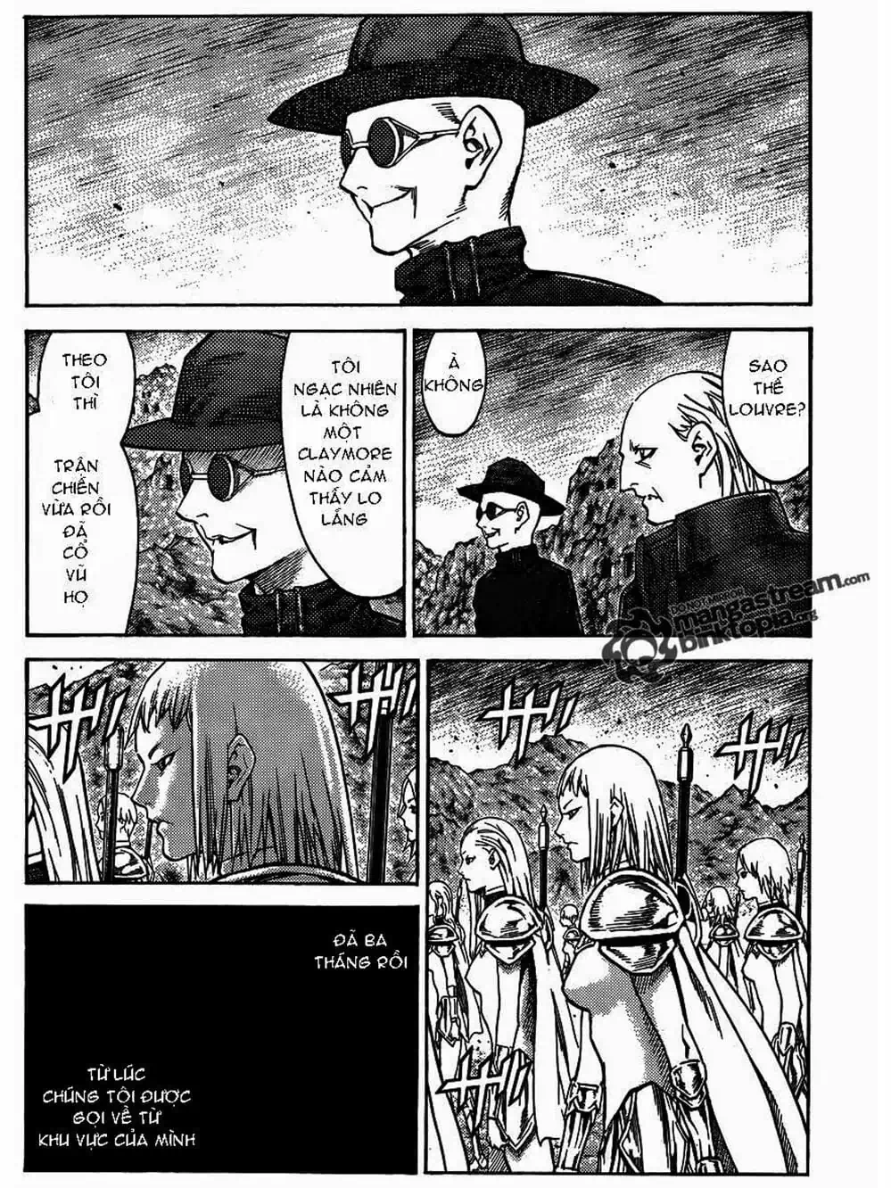 Truyện Tranh Claymore Mắt Bạc trang 4