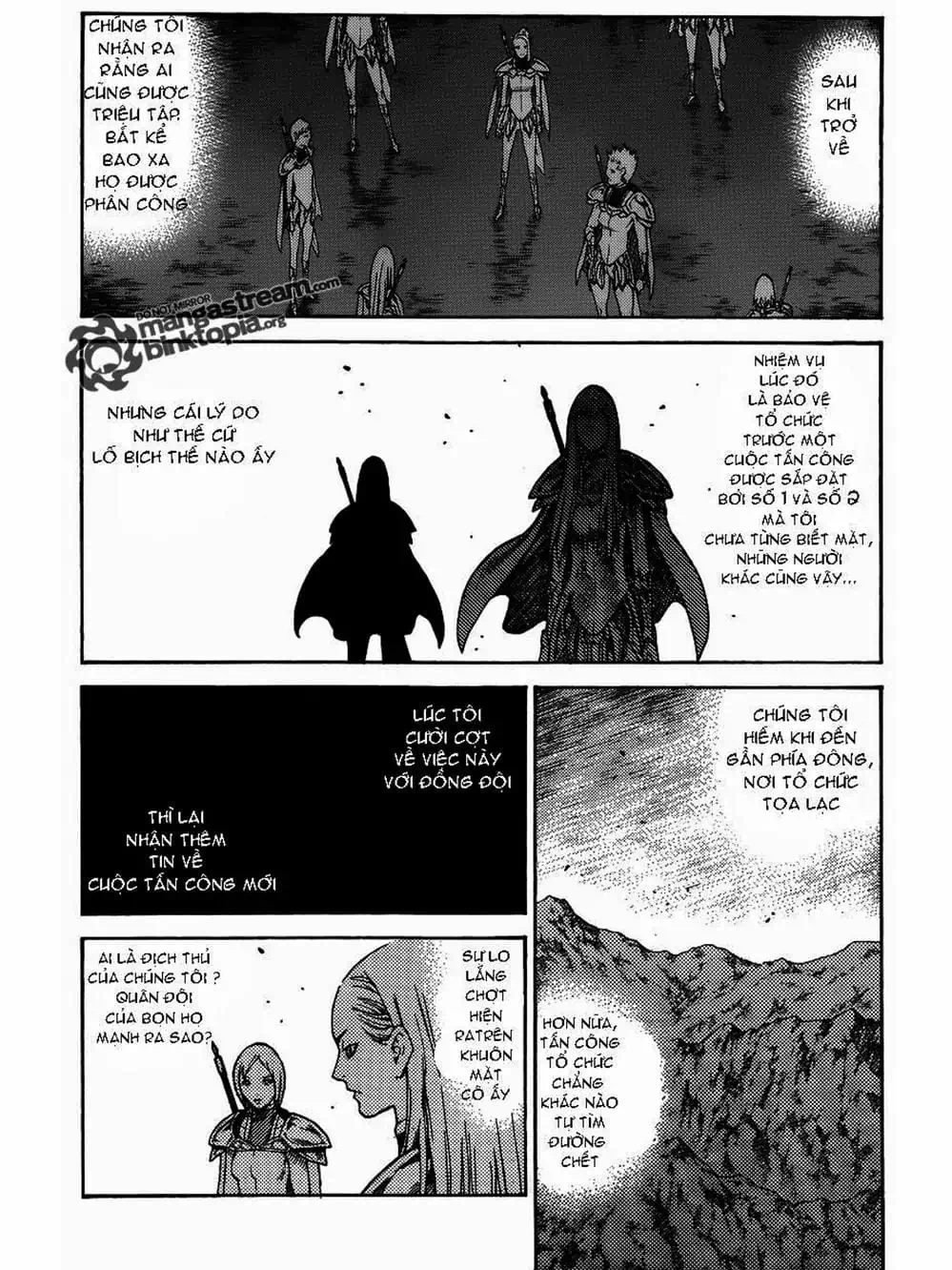 Truyện Tranh Claymore Mắt Bạc trang 4