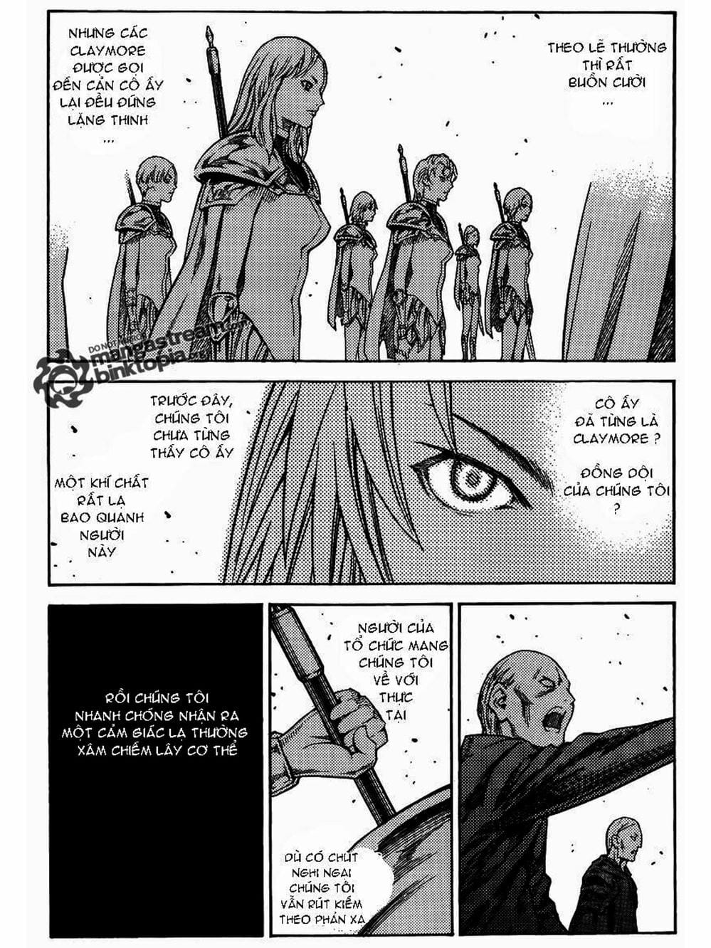 Truyện Tranh Claymore Mắt Bạc trang 4
