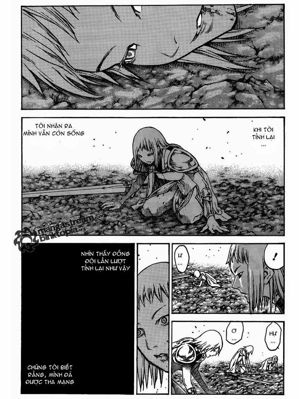 Truyện Tranh Claymore Mắt Bạc trang 4