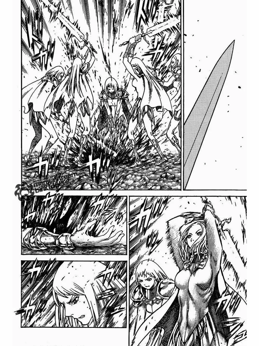 Truyện Tranh Claymore Mắt Bạc trang 4