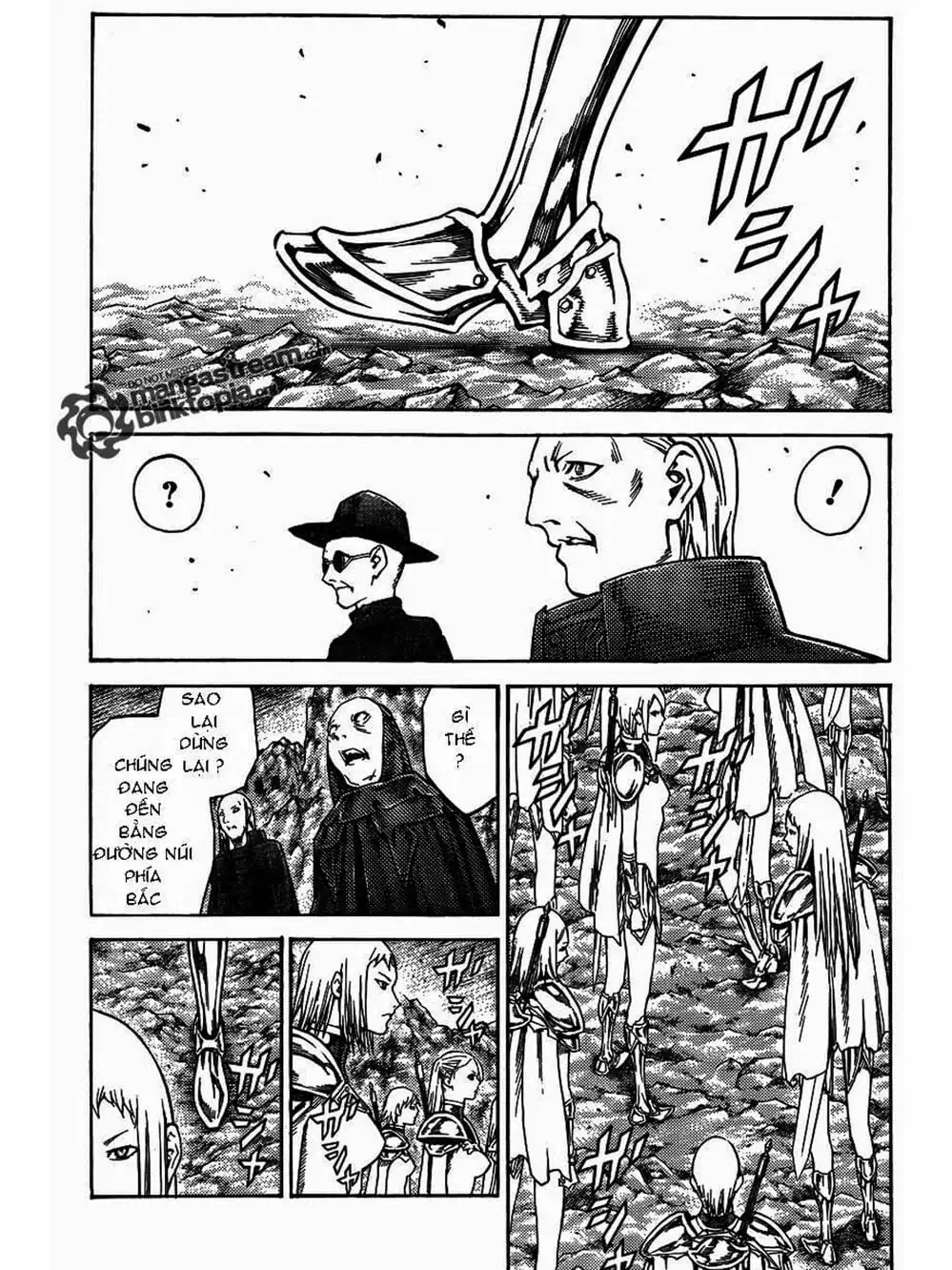 Truyện Tranh Claymore Mắt Bạc trang 4