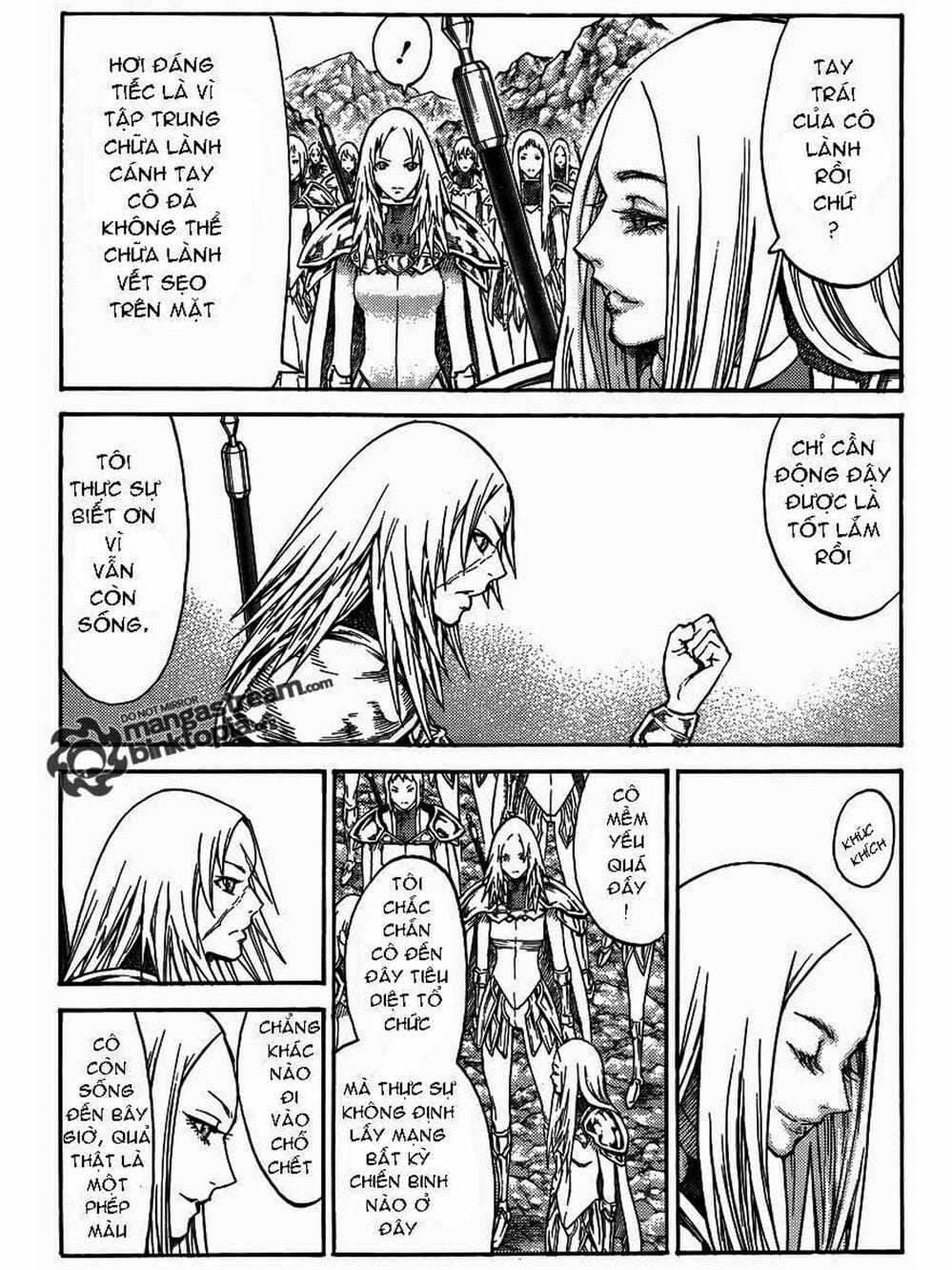 Truyện Tranh Claymore Mắt Bạc trang 4