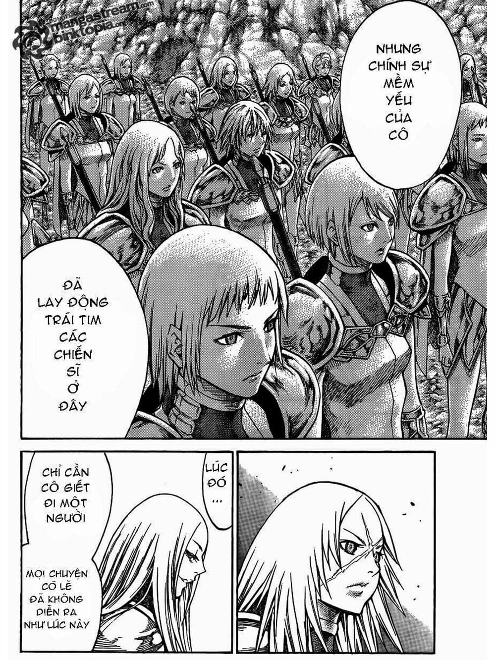 Truyện Tranh Claymore Mắt Bạc trang 4
