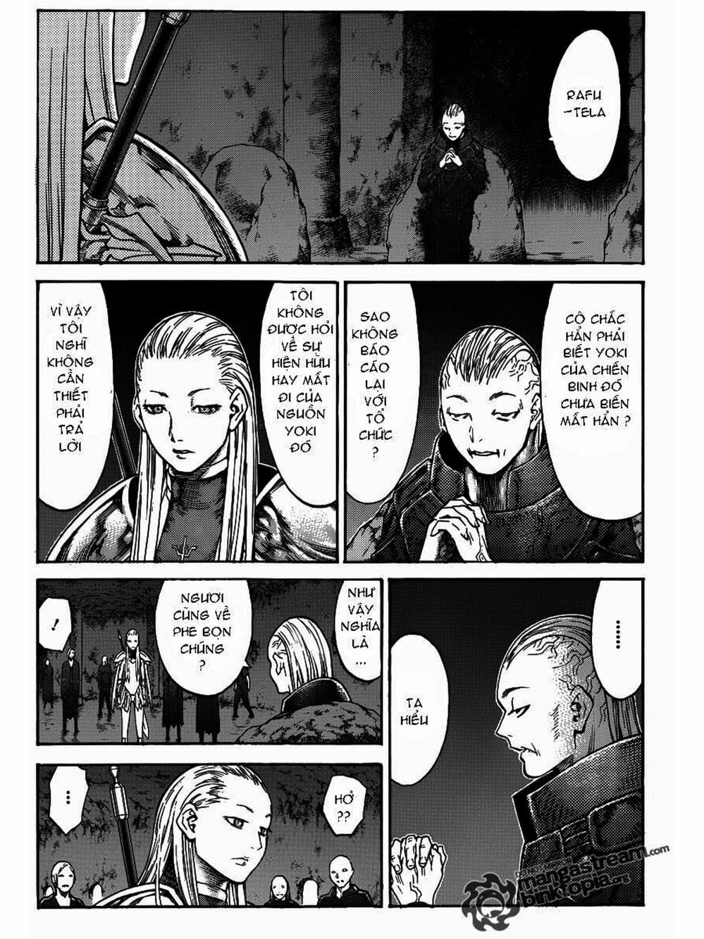Truyện Tranh Claymore Mắt Bạc trang 4