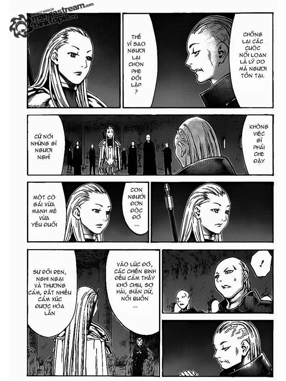 Truyện Tranh Claymore Mắt Bạc trang 4