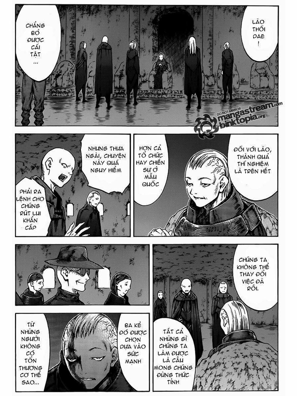 Truyện Tranh Claymore Mắt Bạc trang 4