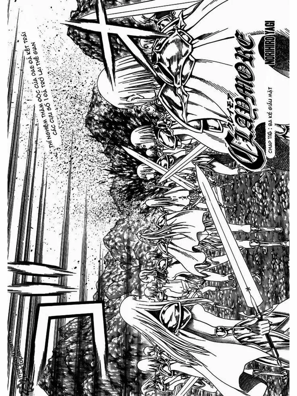 Truyện Tranh Claymore Mắt Bạc trang 4