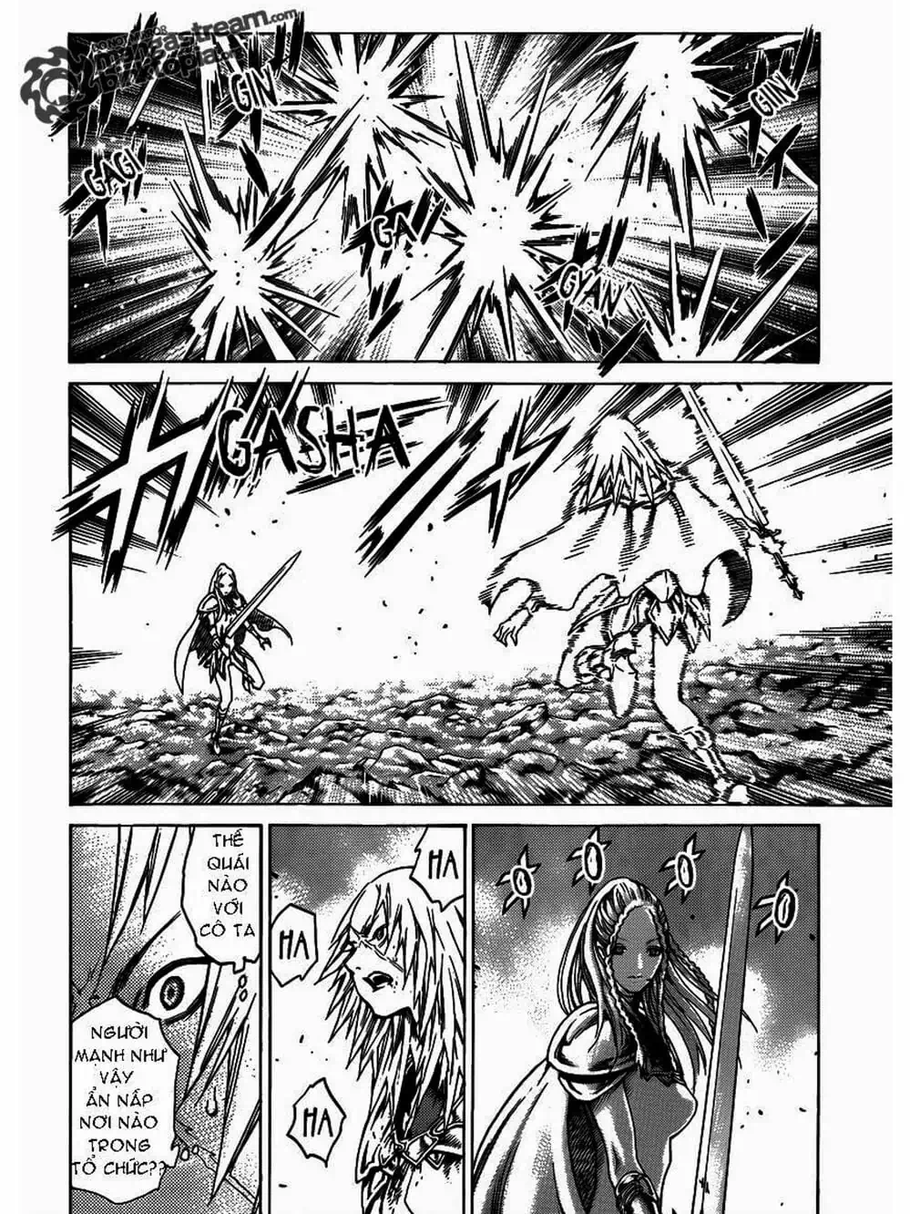 Truyện Tranh Claymore Mắt Bạc trang 4
