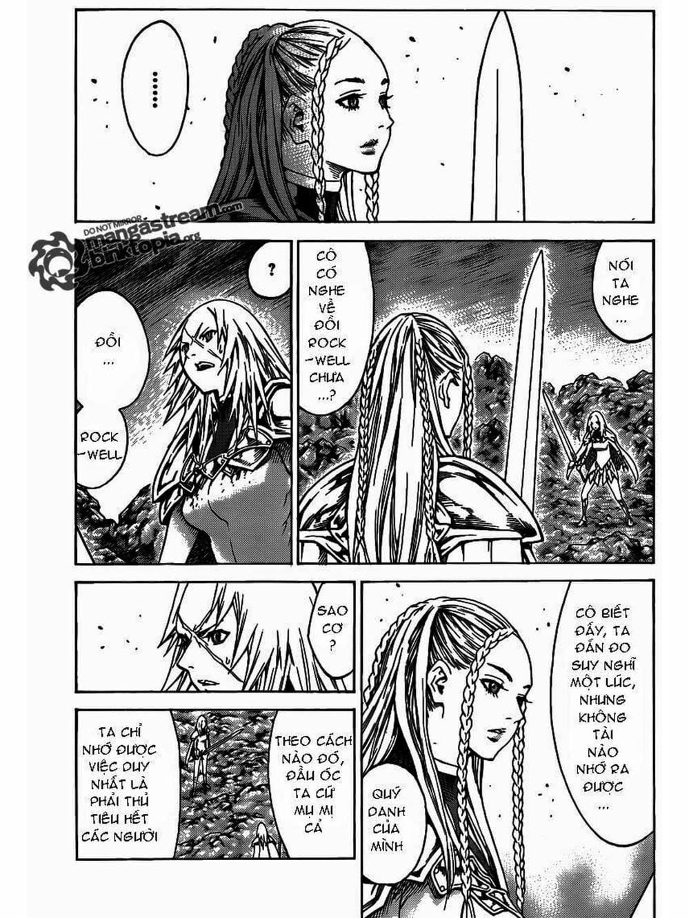 Truyện Tranh Claymore Mắt Bạc trang 4
