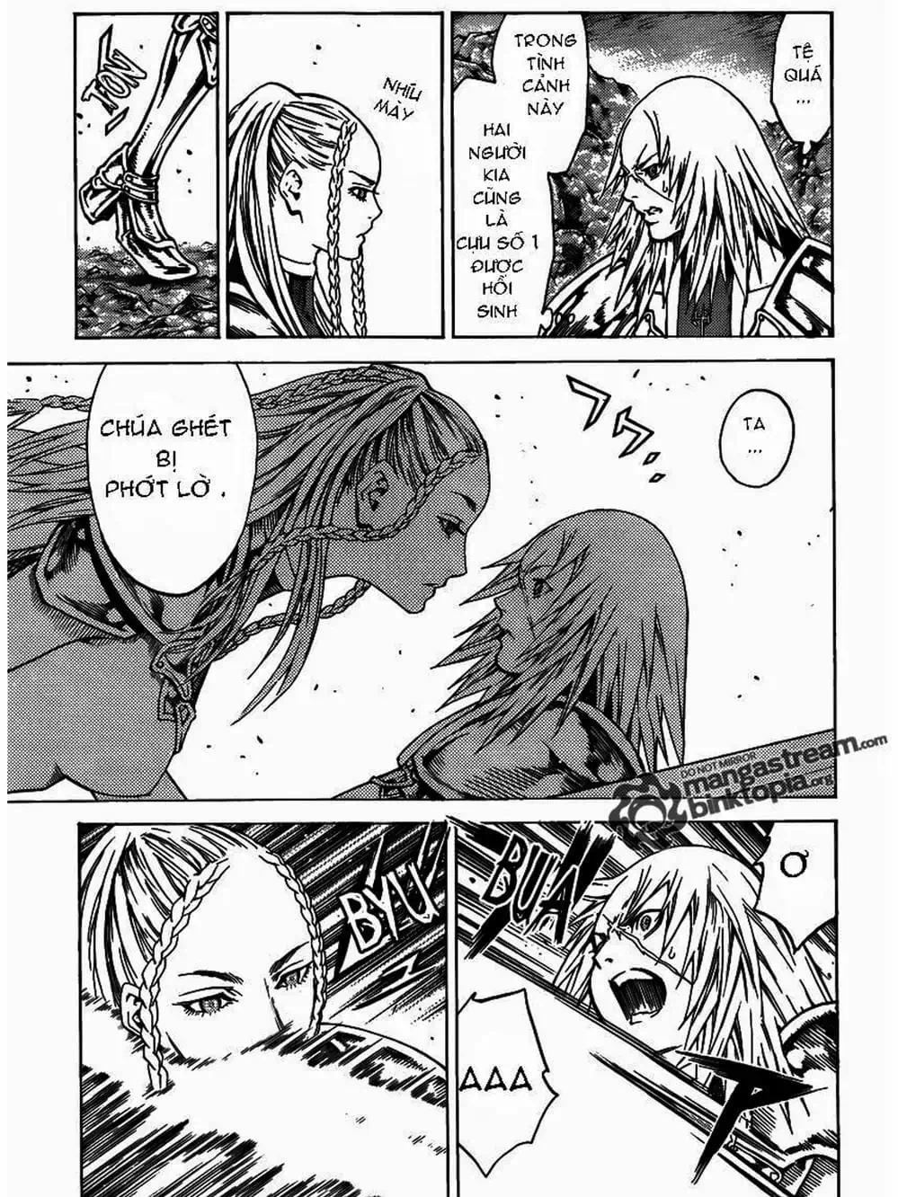 Truyện Tranh Claymore Mắt Bạc trang 4