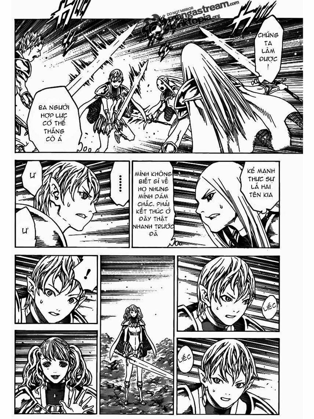 Truyện Tranh Claymore Mắt Bạc trang 4