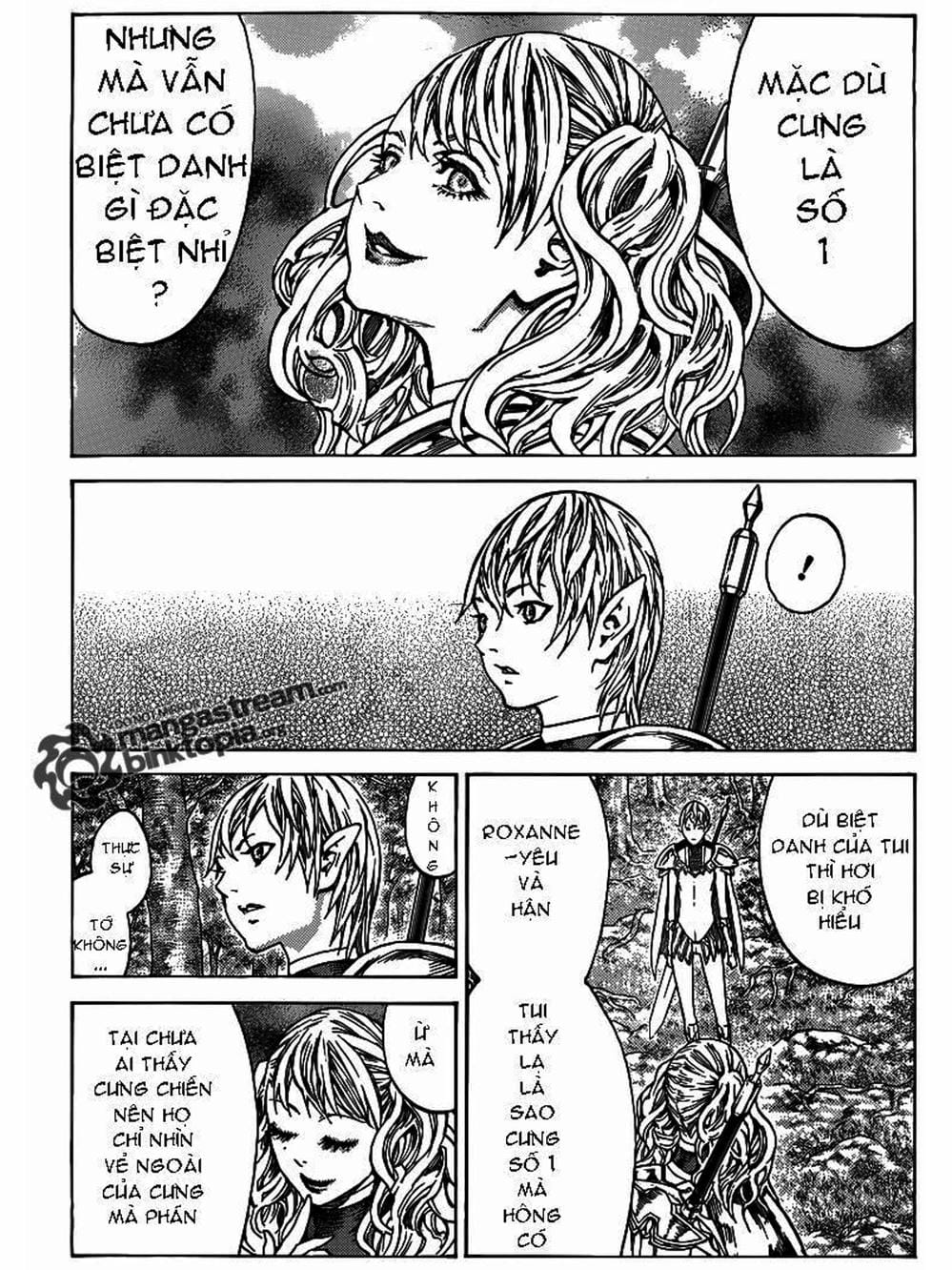 Truyện Tranh Claymore Mắt Bạc trang 4