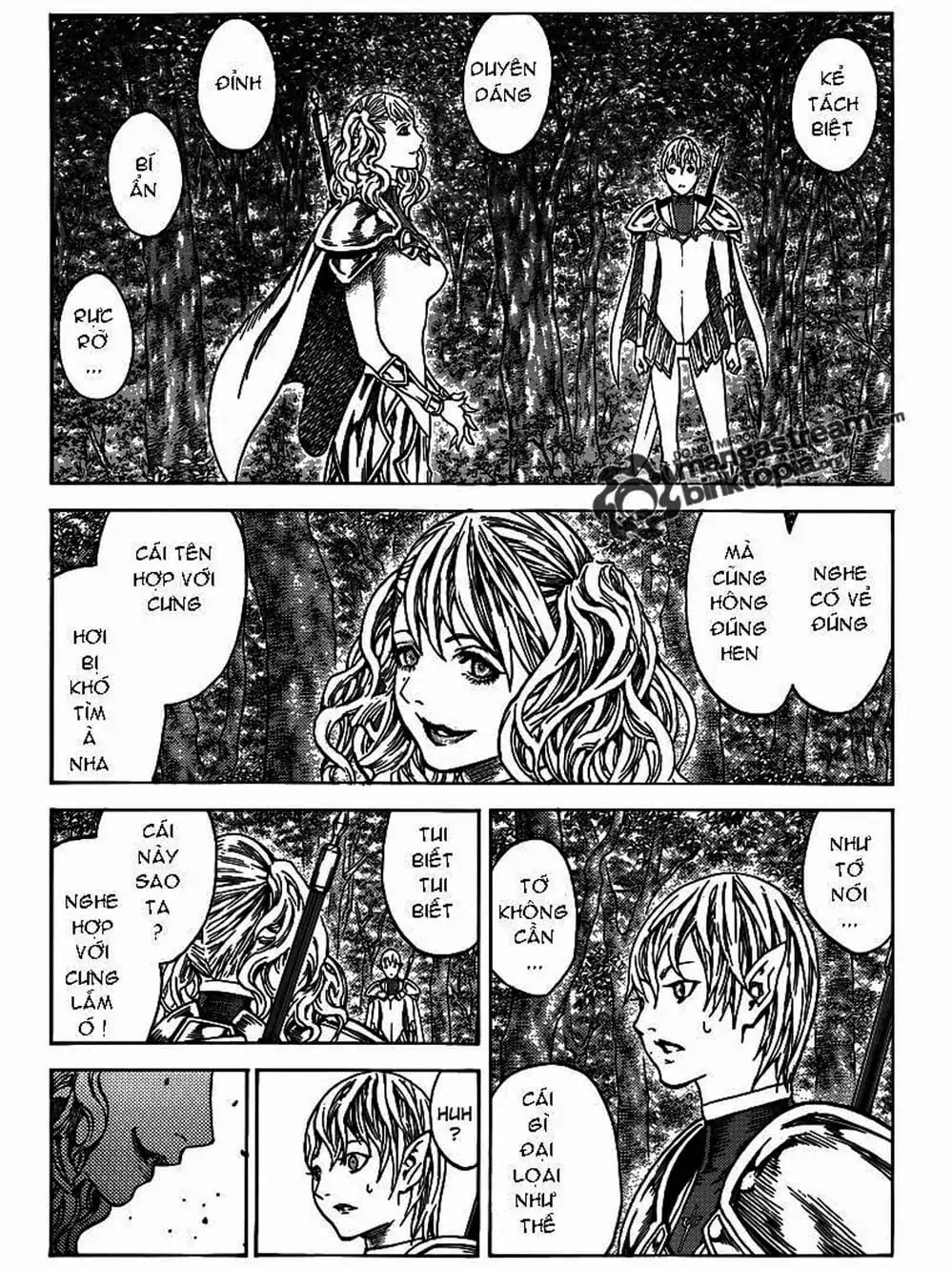 Truyện Tranh Claymore Mắt Bạc trang 4