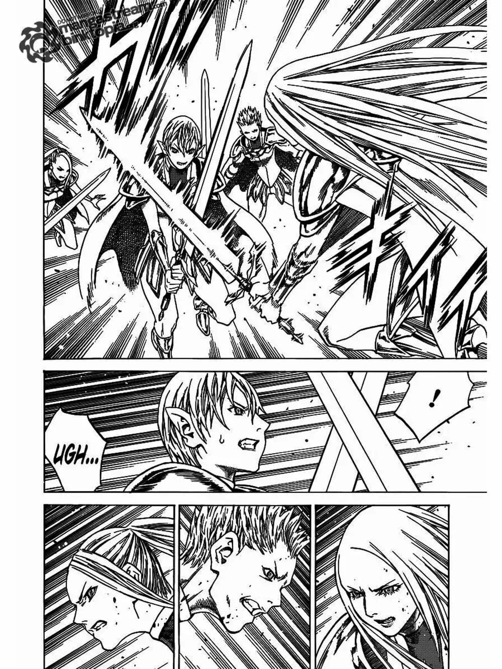 Truyện Tranh Claymore Mắt Bạc trang 4