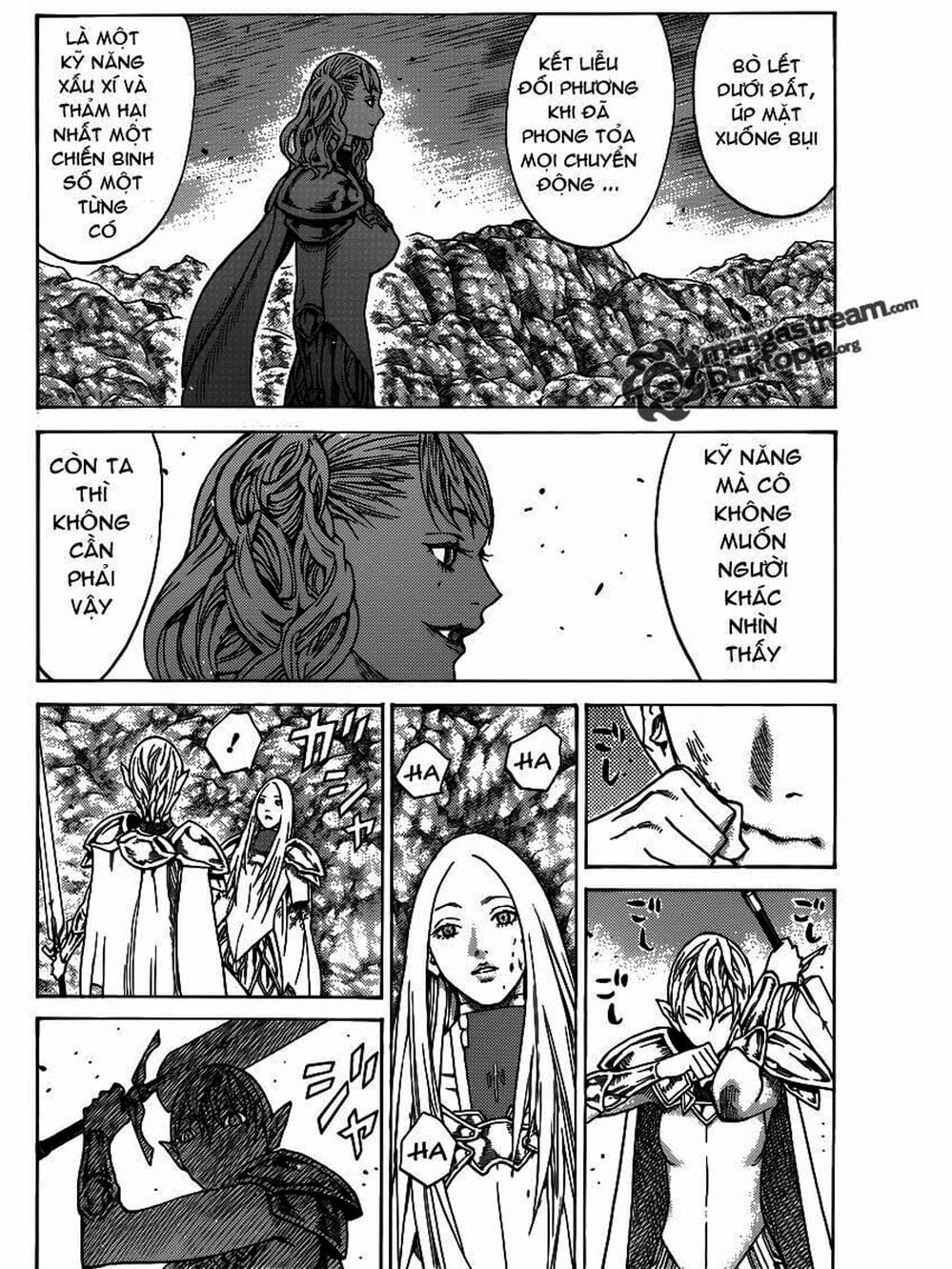 Truyện Tranh Claymore Mắt Bạc trang 4