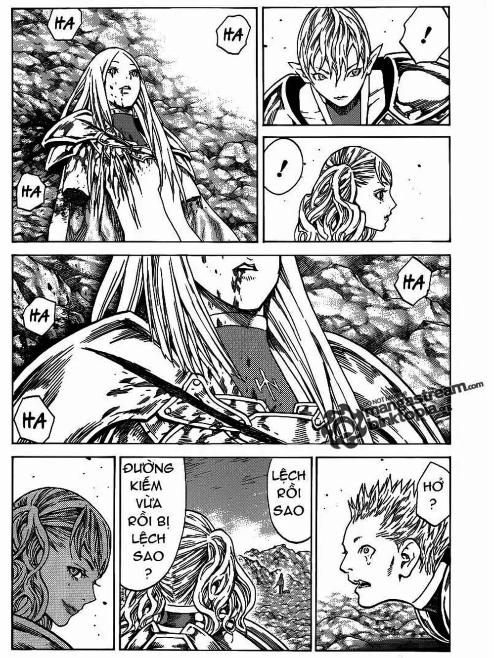 Truyện Tranh Claymore Mắt Bạc trang 4