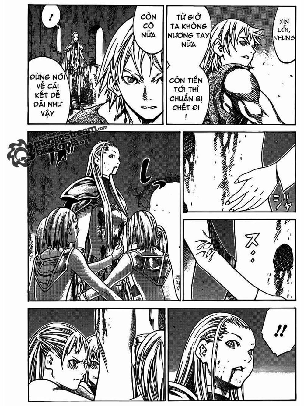 Truyện Tranh Claymore Mắt Bạc trang 4