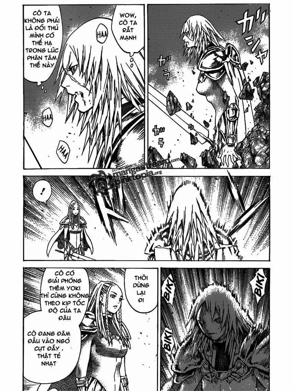 Truyện Tranh Claymore Mắt Bạc trang 4