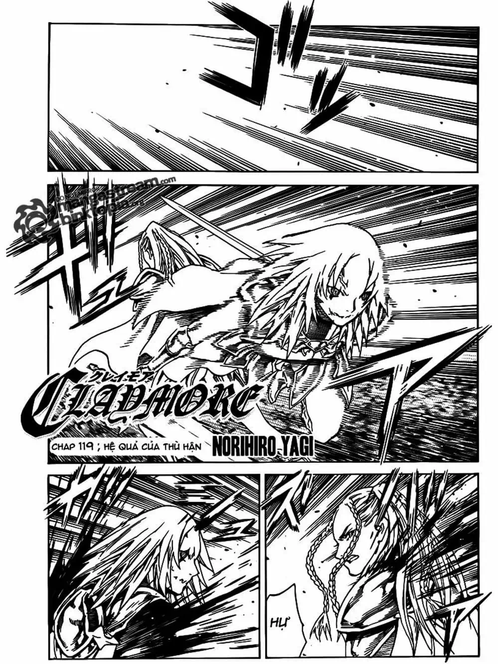 Truyện Tranh Claymore Mắt Bạc trang 4