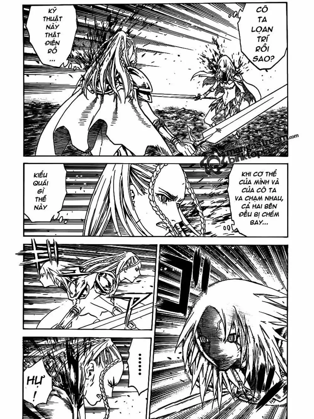 Truyện Tranh Claymore Mắt Bạc trang 4
