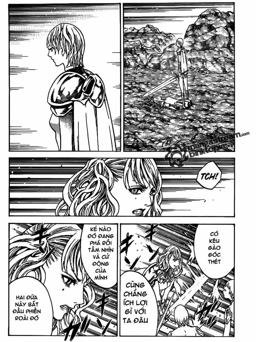 Truyện Tranh Claymore Mắt Bạc trang 4