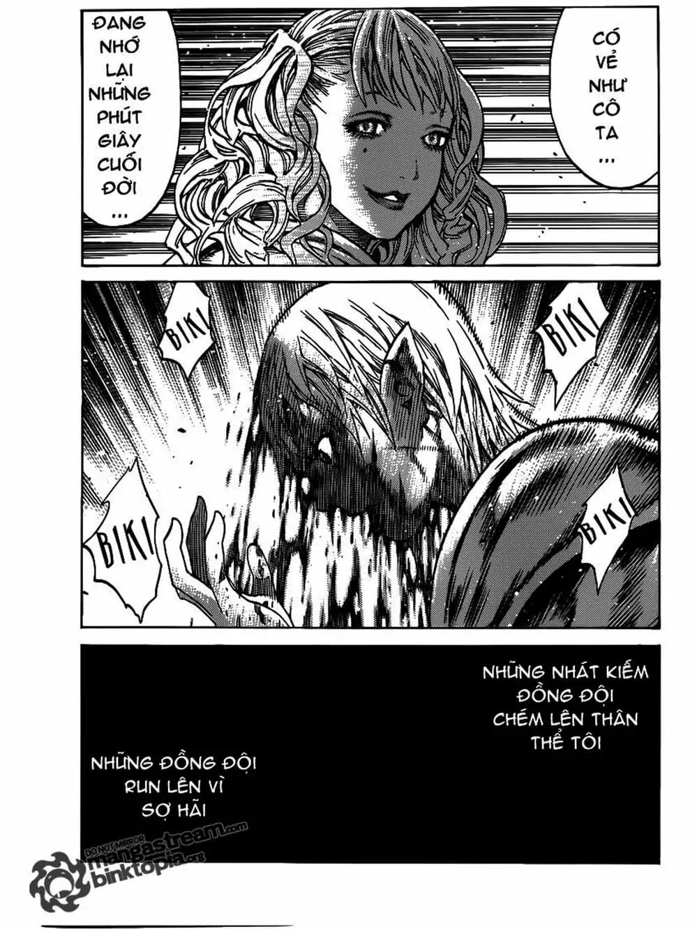 Truyện Tranh Claymore Mắt Bạc trang 4