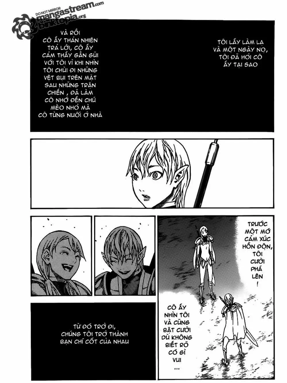 Truyện Tranh Claymore Mắt Bạc trang 4