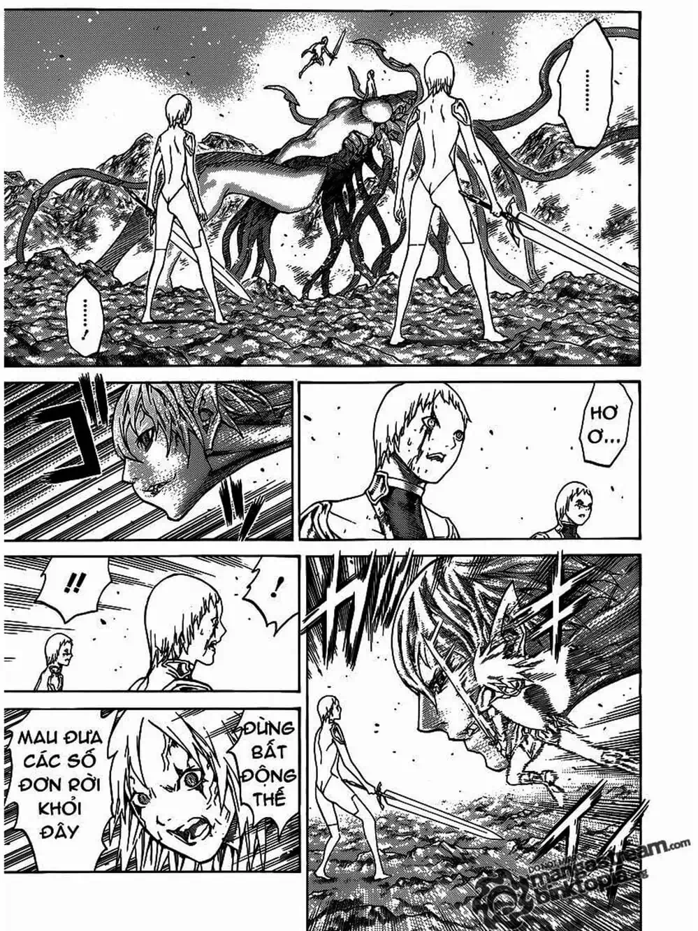 Truyện Tranh Claymore Mắt Bạc trang 4