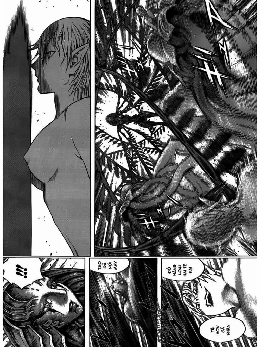 Truyện Tranh Claymore Mắt Bạc trang 4