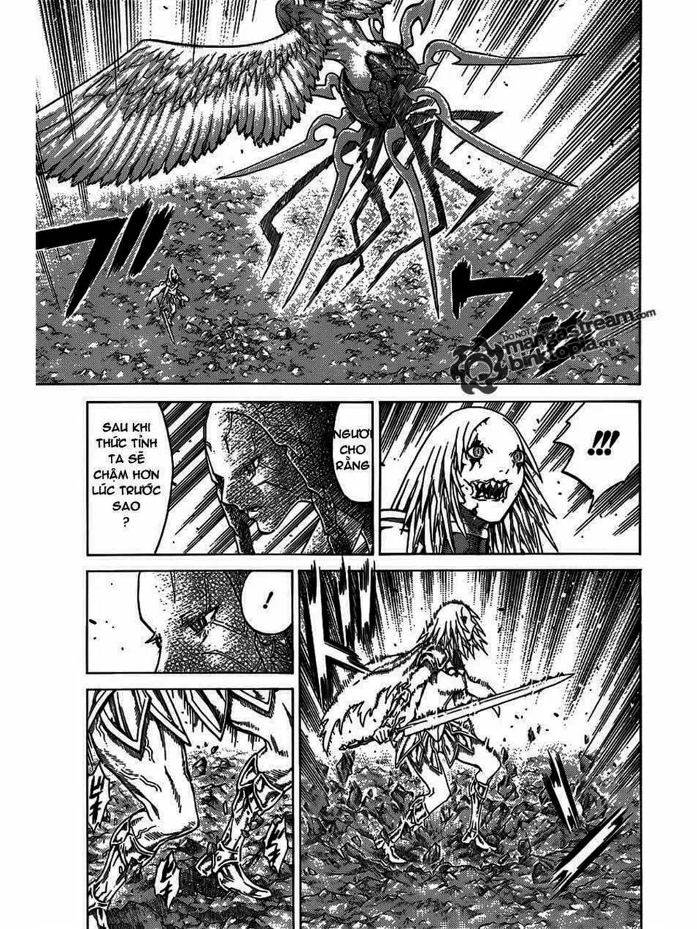 Truyện Tranh Claymore Mắt Bạc trang 4