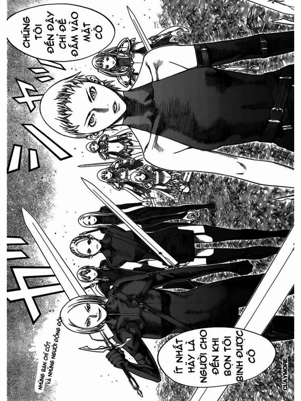 Truyện Tranh Claymore Mắt Bạc trang 4