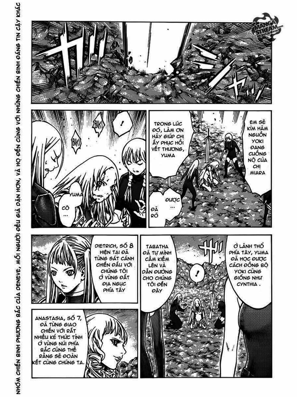 Truyện Tranh Claymore Mắt Bạc trang 4