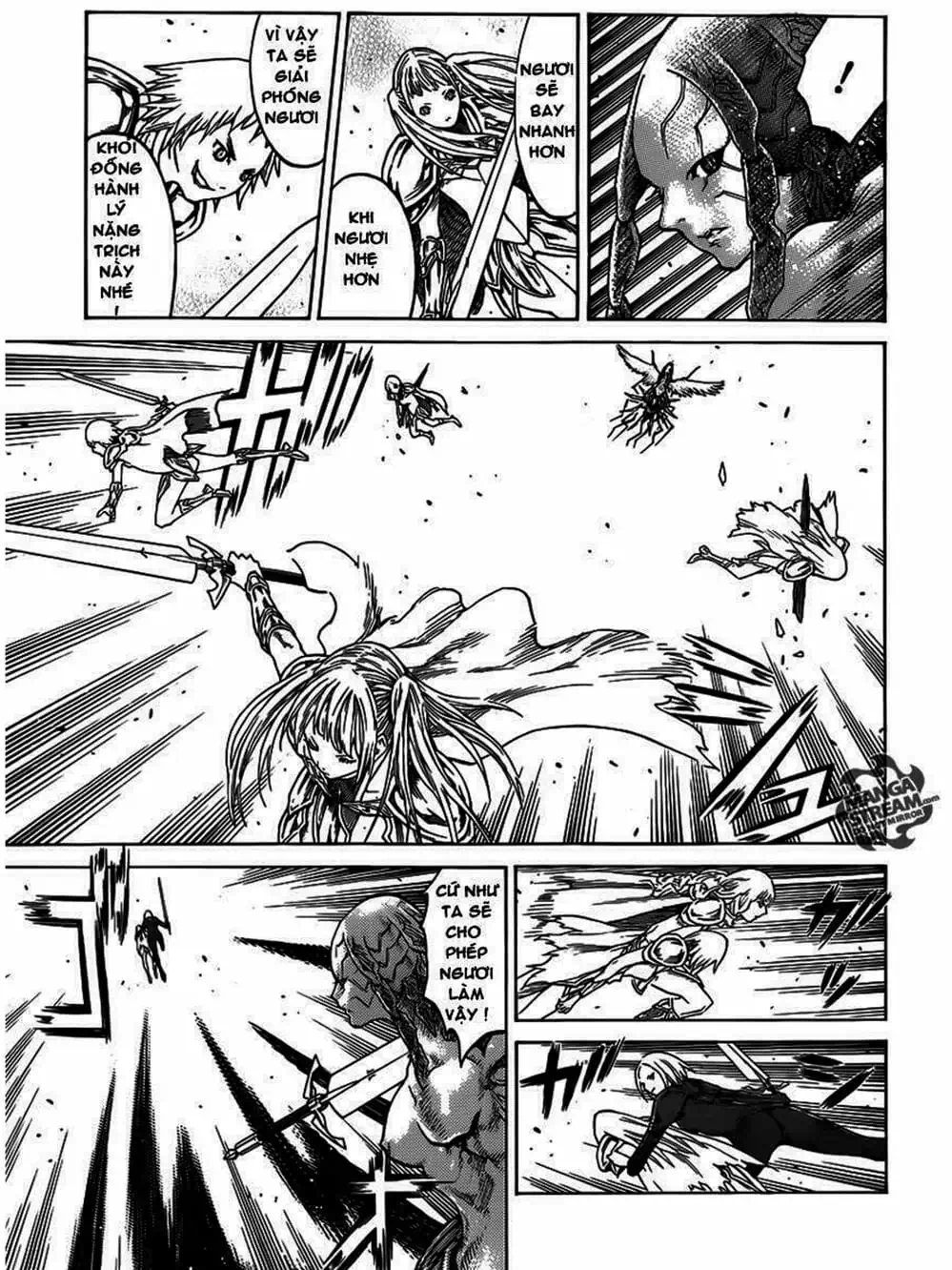 Truyện Tranh Claymore Mắt Bạc trang 4
