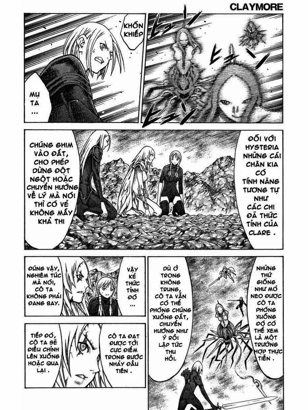 Truyện Tranh Claymore Mắt Bạc trang 4