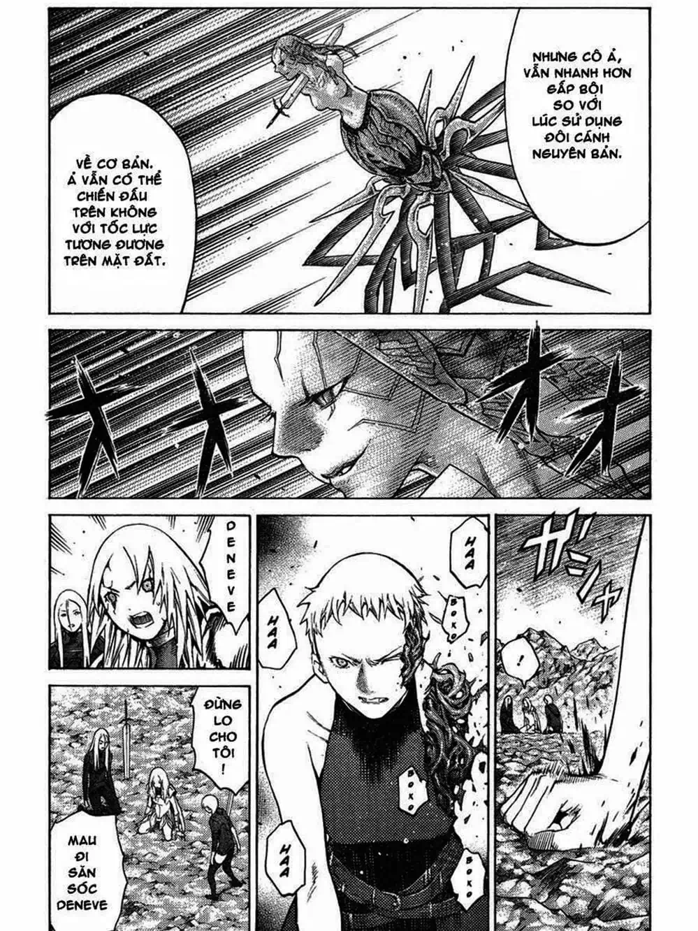Truyện Tranh Claymore Mắt Bạc trang 4