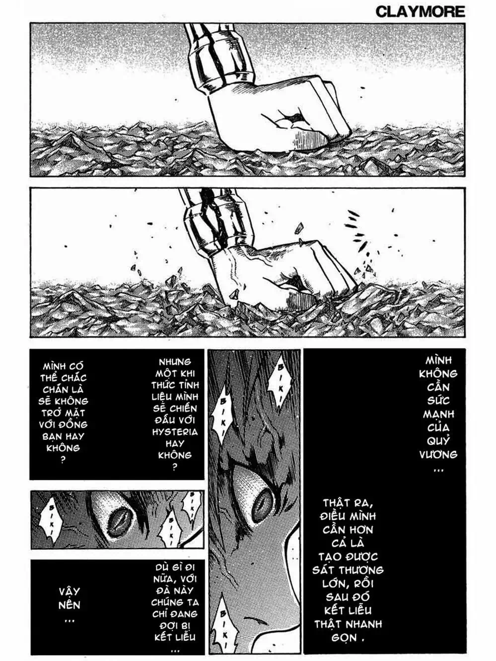 Truyện Tranh Claymore Mắt Bạc trang 4
