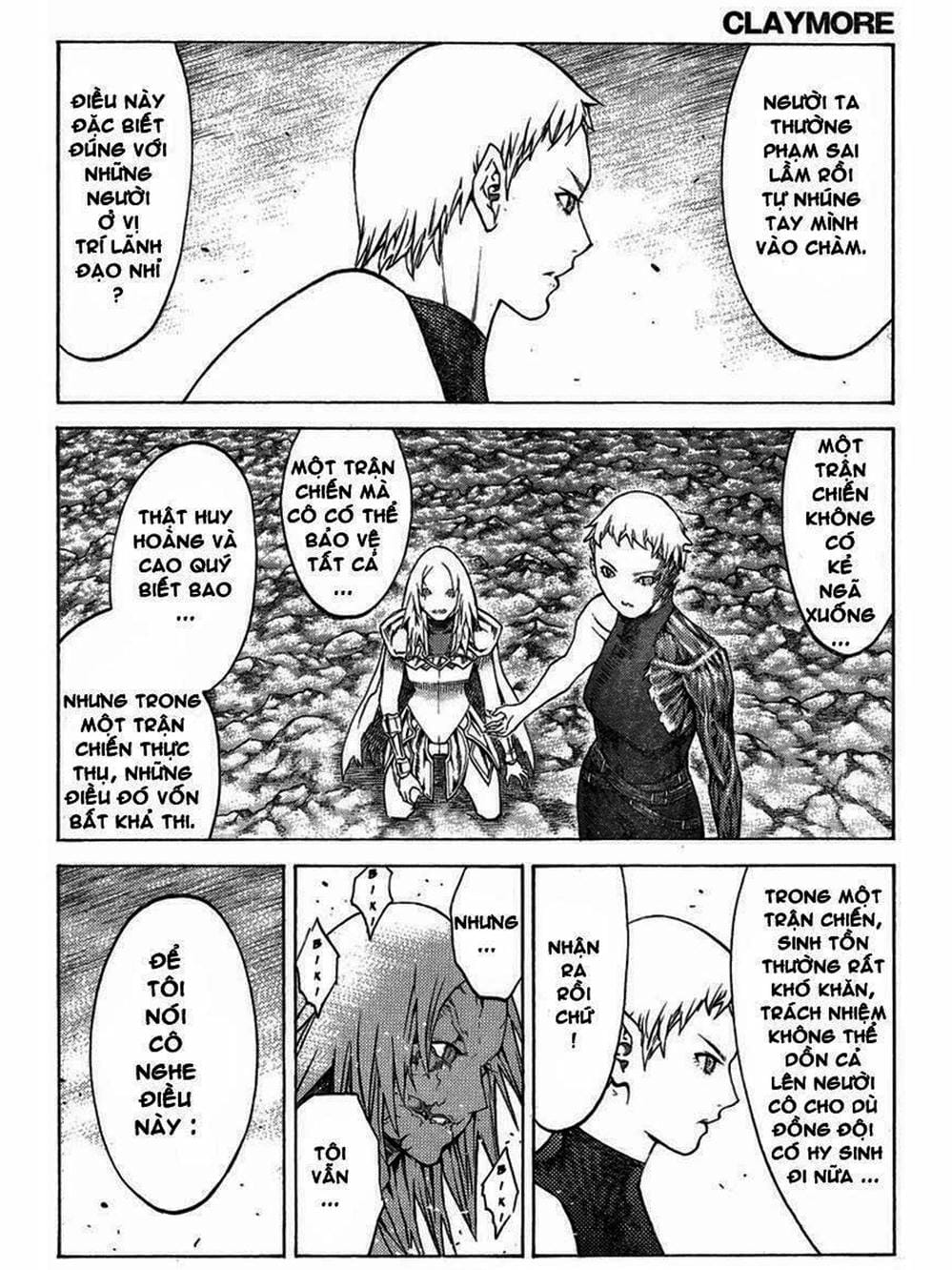 Truyện Tranh Claymore Mắt Bạc trang 4