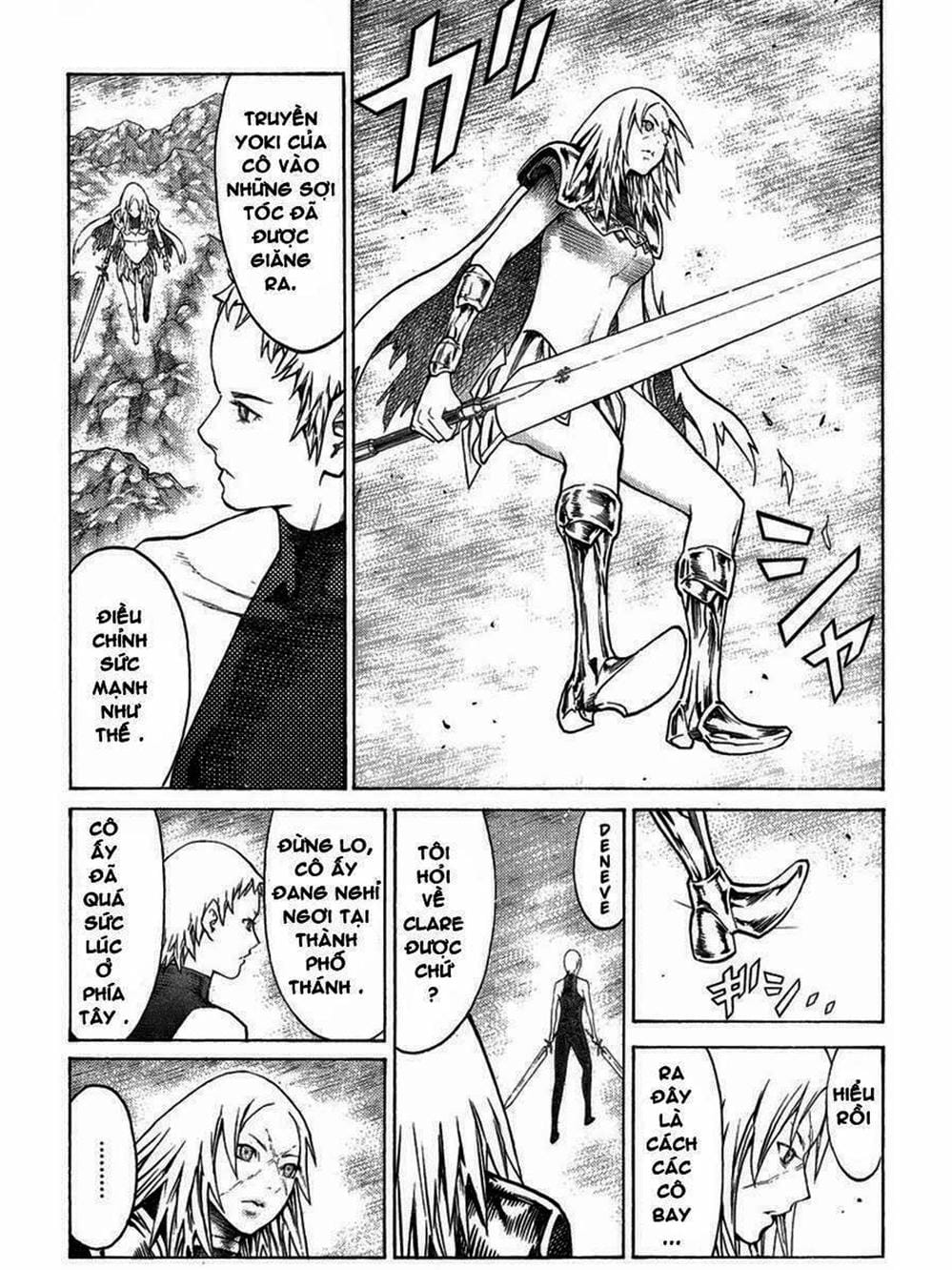 Truyện Tranh Claymore Mắt Bạc trang 4
